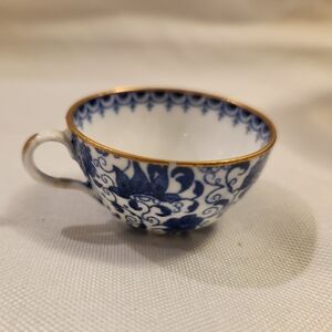 RARE! VINTAGE SPODE COPELAND MINI / MINIATURE Y6140 BLUE